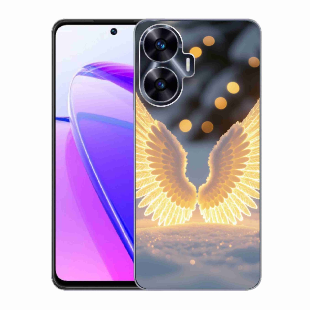 Gelový kryt mmCase na Realme C55 - křídla