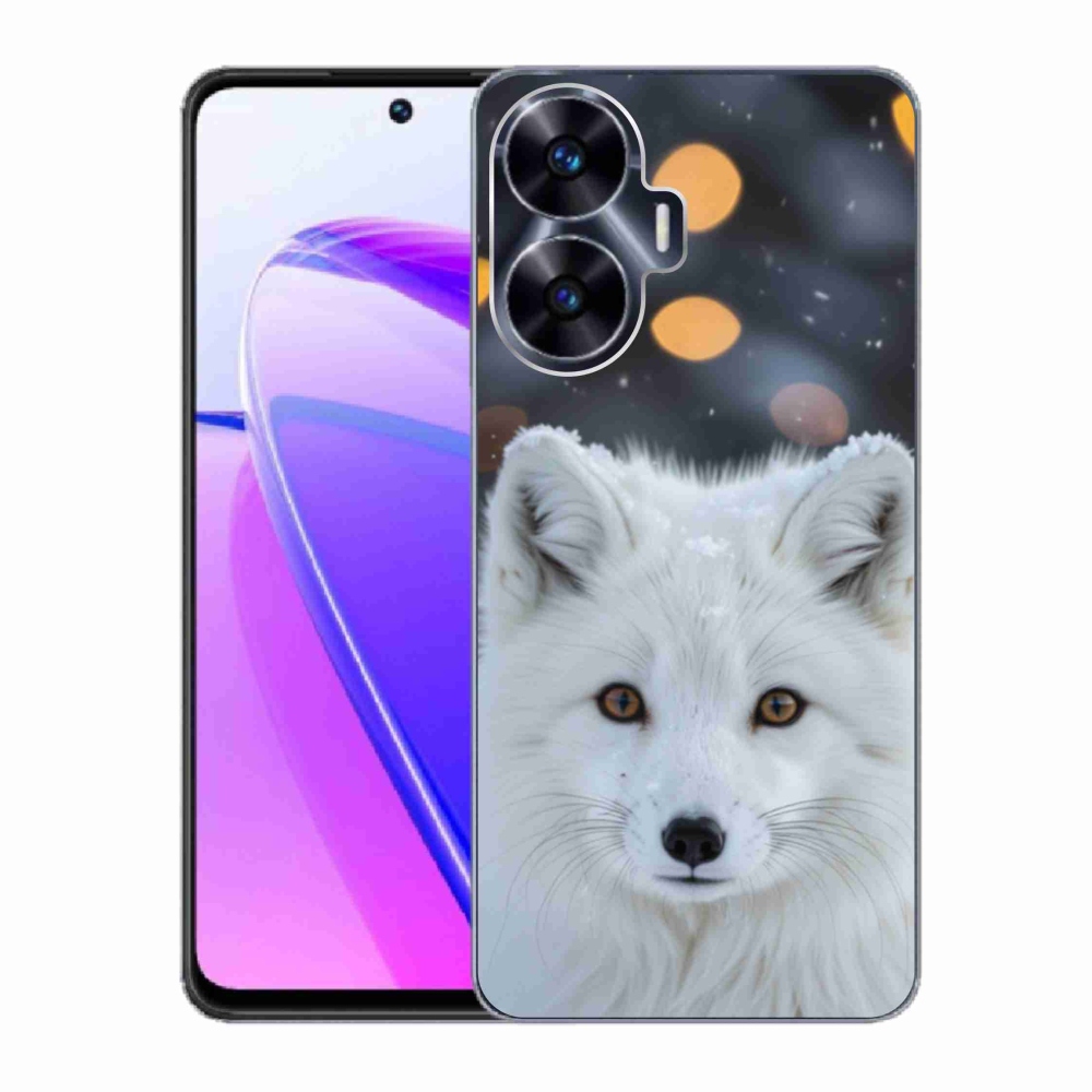 Gelový kryt mmCase na Realme C55 - liška polární
