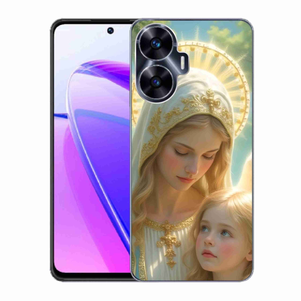 Gelový kryt mmCase na Realme C55 - náboženský motiv 2