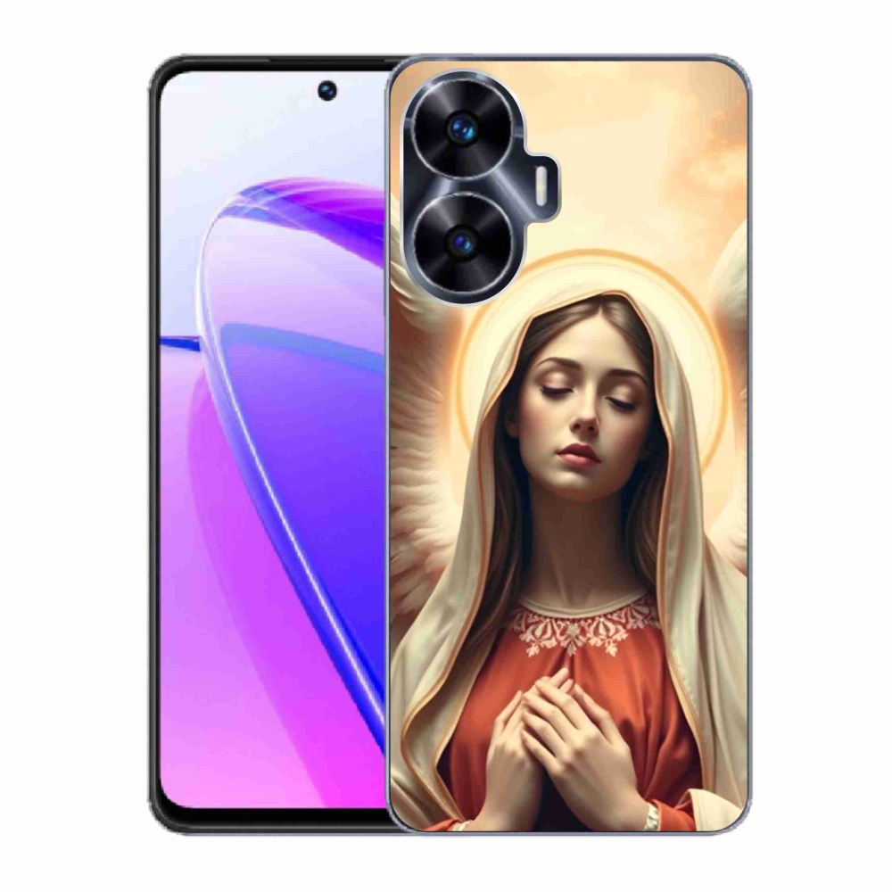 Gelový kryt mmCase na Realme C55 - náboženský motiv