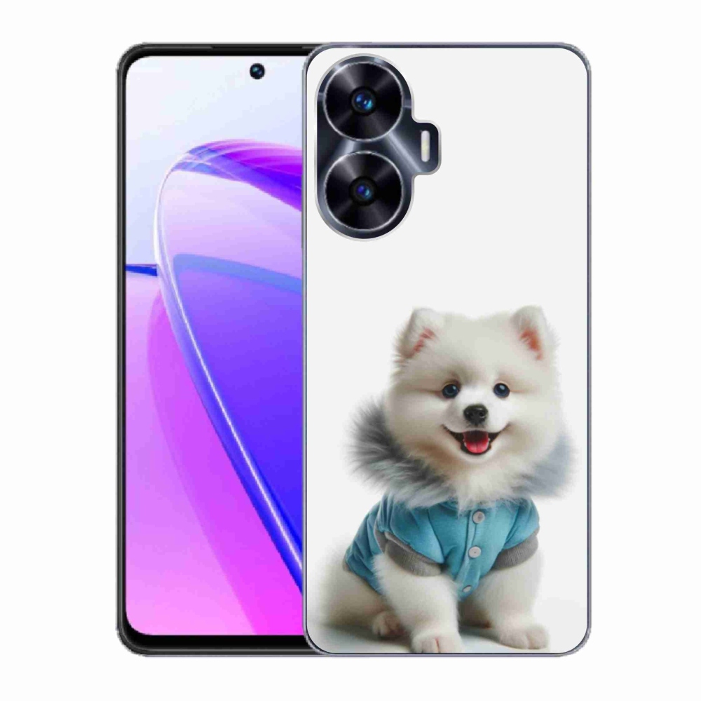 Gelový kryt mmCase na Realme C55 - pomeranian