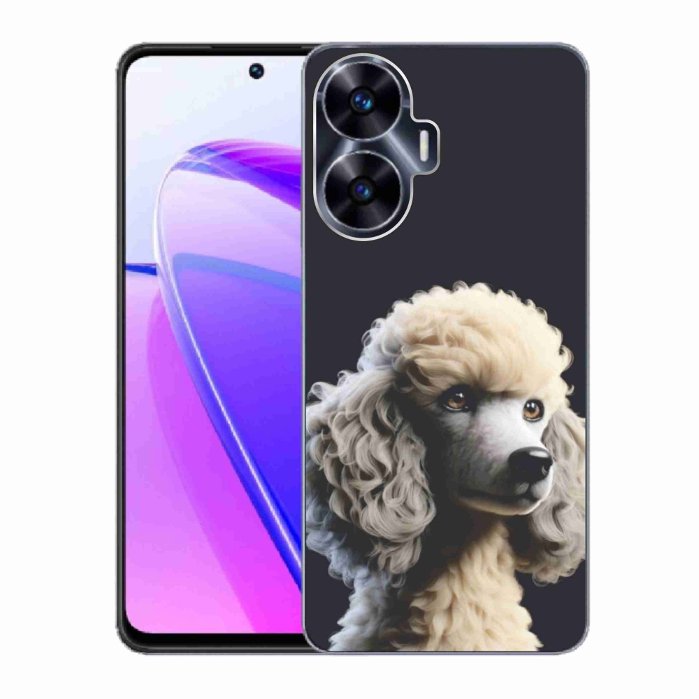 Gelový kryt mmCase na Realme C55 - pudl