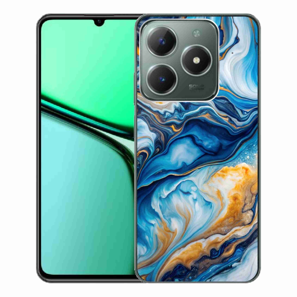Gelový kryt mmCase na Realme C61 - abstraktní motiv 34