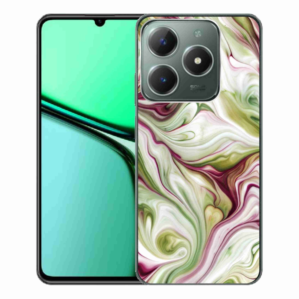 Gelový kryt mmCase na Realme C61 - abstraktní motiv 36