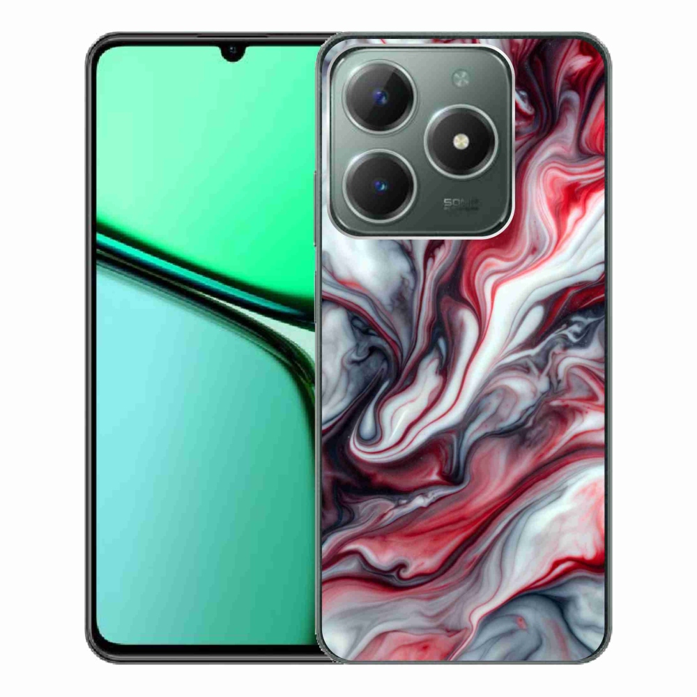 Gelový kryt mmCase na Realme C61 - abstraktní motiv 37