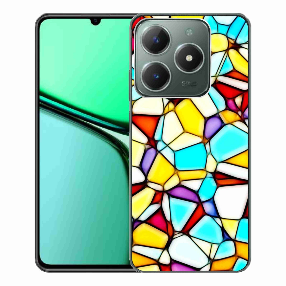 Gelový kryt mmCase na Realme C61 - abstraktní motiv 40
