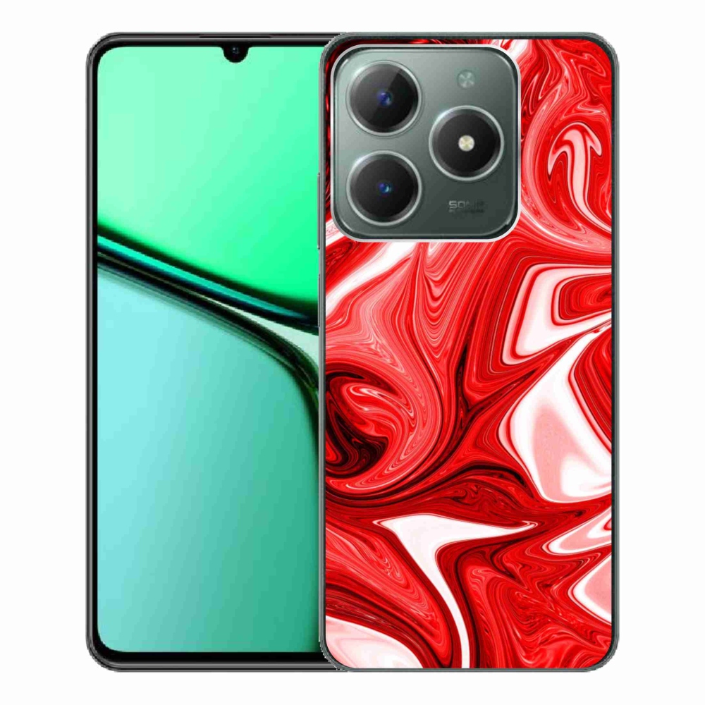 Gelový kryt mmCase na Realme C61 - abstraktní motiv 43