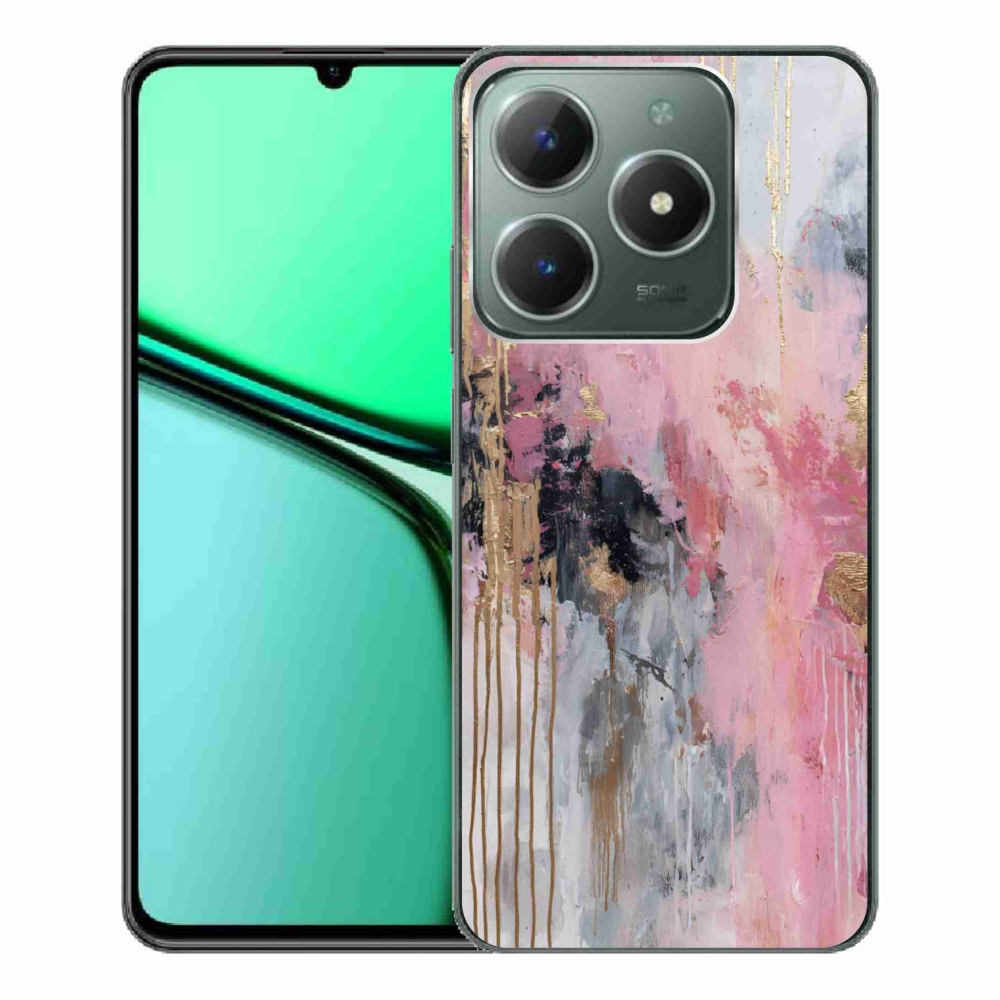 Gelový kryt mmCase na Realme C61 - abstraktní motiv 49