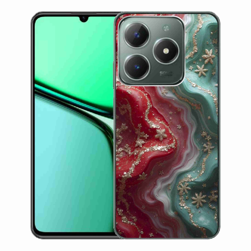 Gelový kryt mmCase na Realme C61 - abstraktní motiv 54