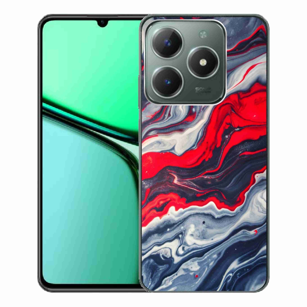 Gelový kryt mmCase na Realme C61 - abstraktní motiv 59