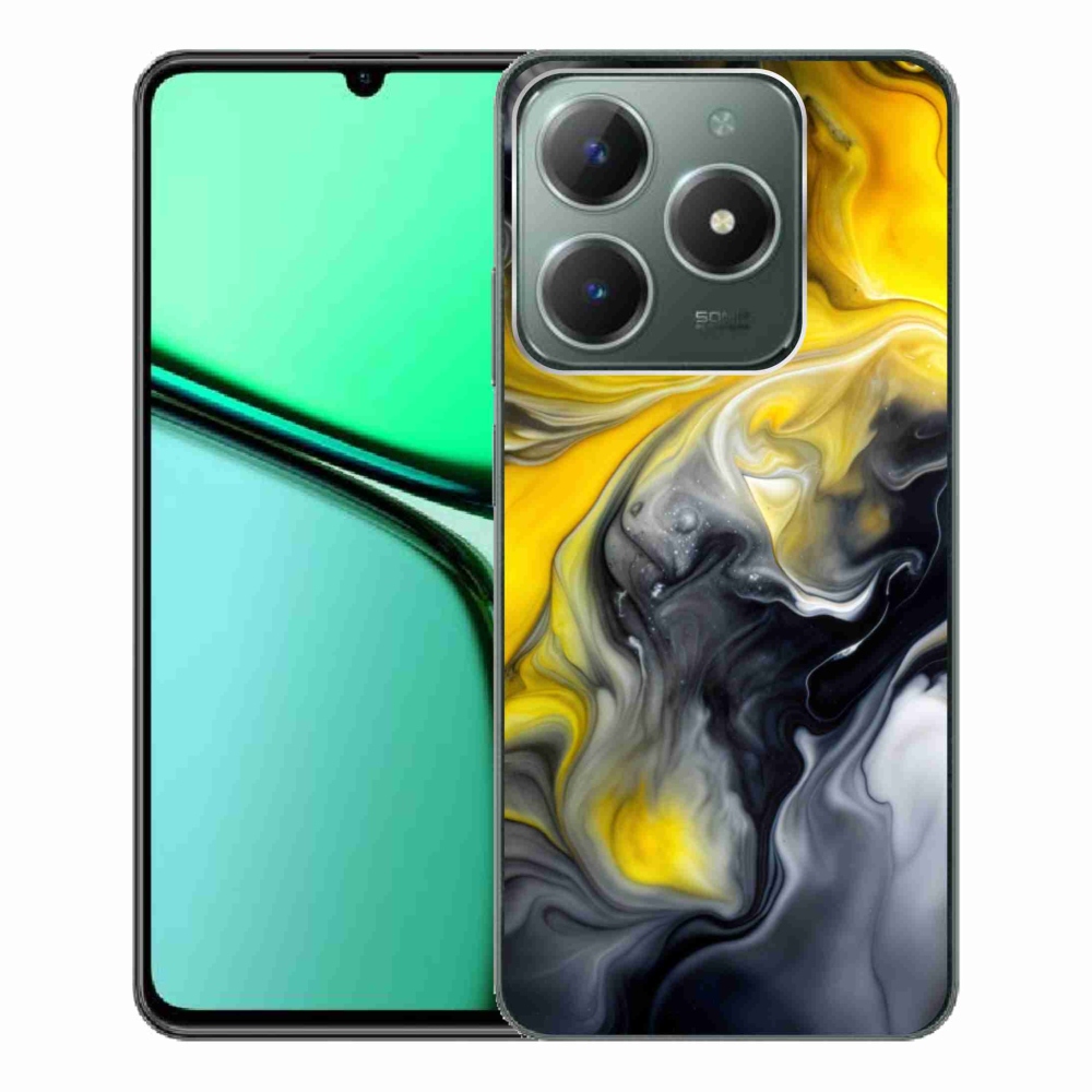 Gelový kryt mmCase na Realme C61 - abstraktní motiv 60