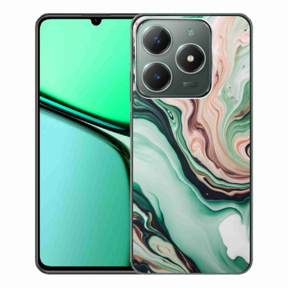 Gelový kryt mmCase na Realme C61 - abstraktní motiv 62