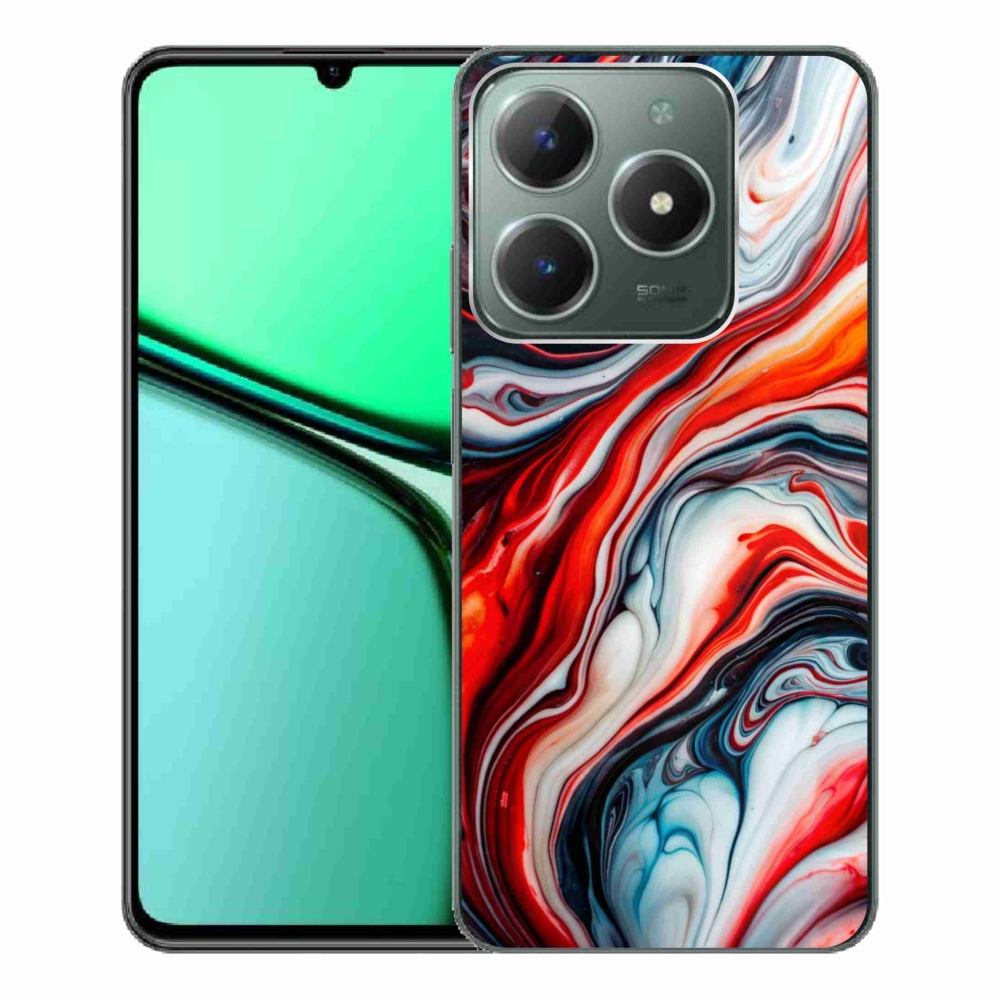 Gelový kryt mmCase na Realme C61 - abstraktní motiv 63