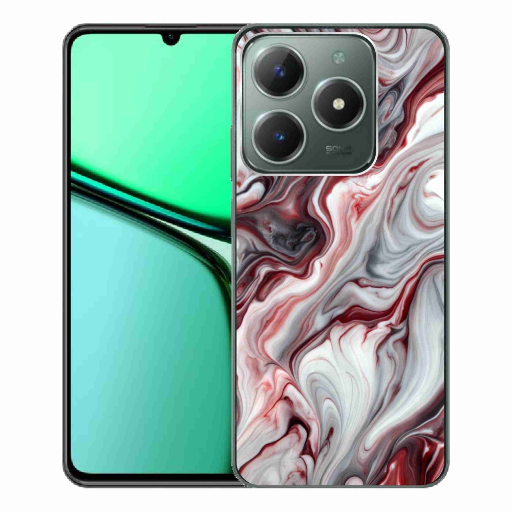 Gelový kryt mmCase na Realme C61 - abstraktní motiv 64