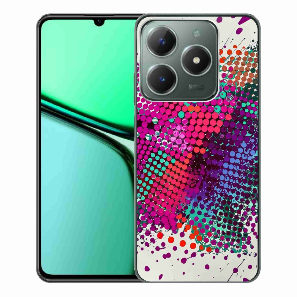 Gelový kryt mmCase na Realme C61 - abstraktní motiv 65