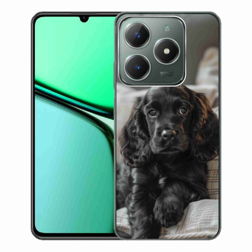 Gelový kryt mmCase na Realme C61 - anglický kokršpaněl
