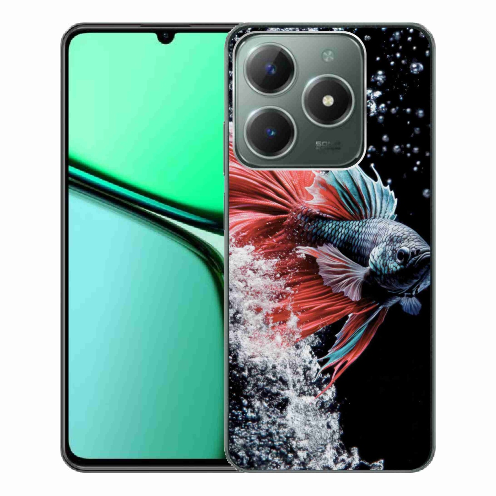 Gelový kryt mmCase na Realme C61 - bojovnice pestrá