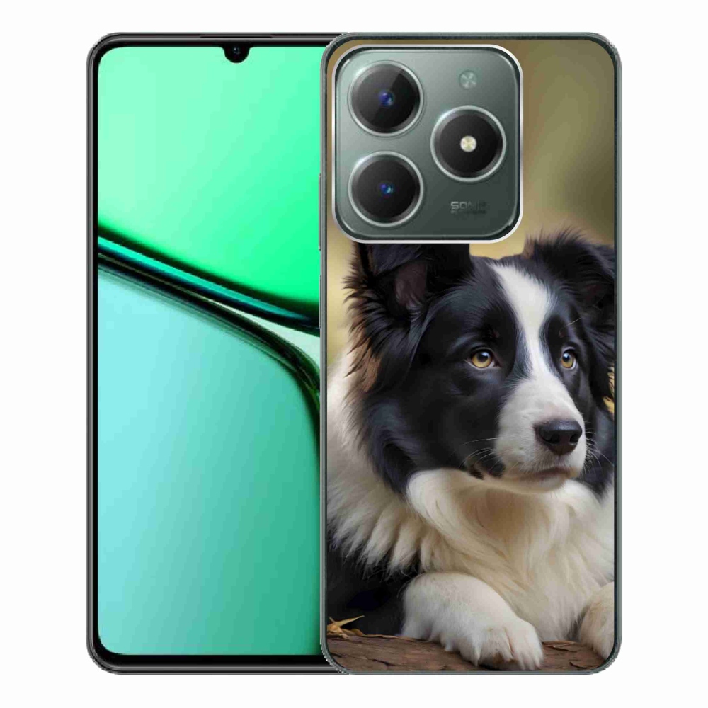 Gelový kryt mmCase na Realme C61 - border kolie 2