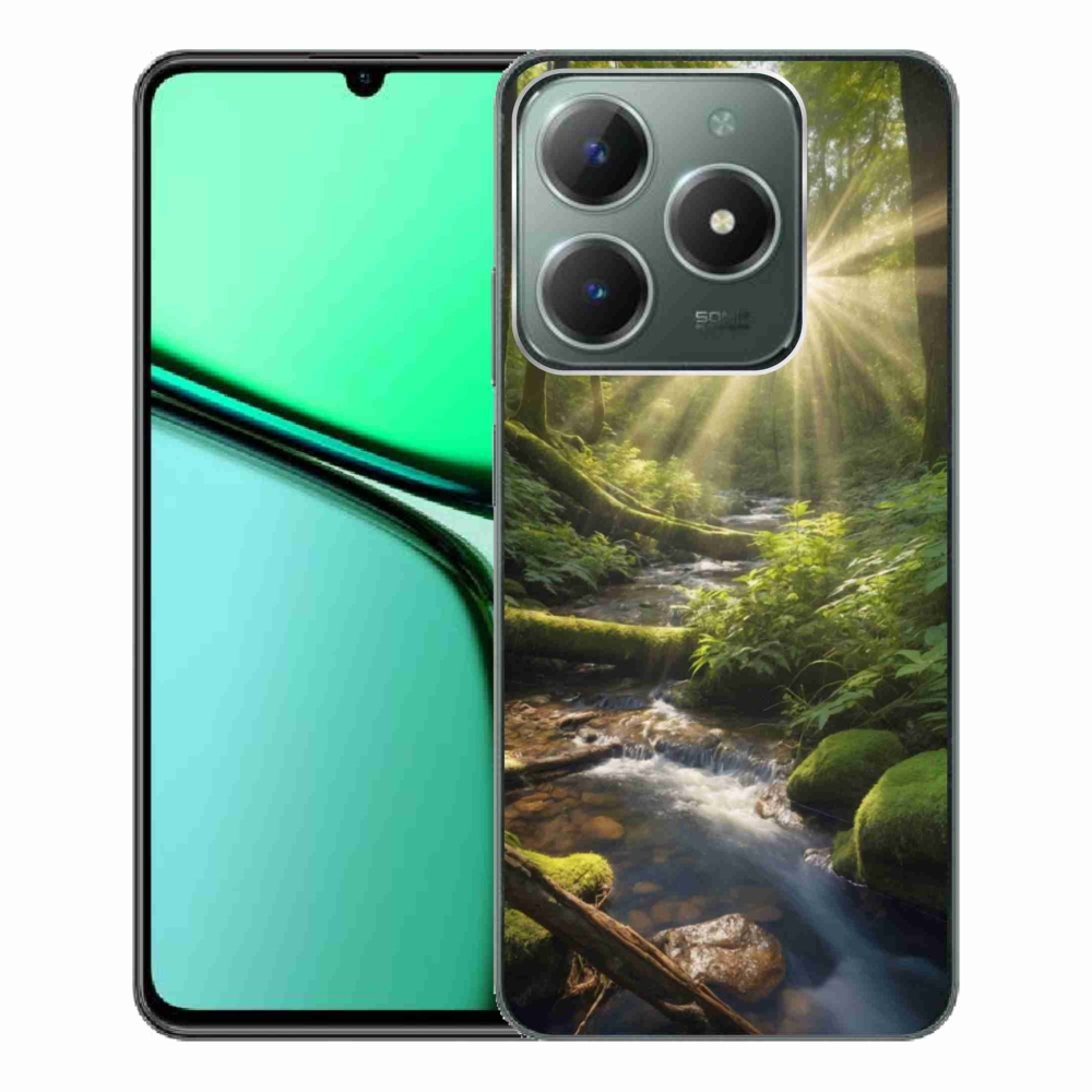 Gelový kryt mmCase na Realme C61 - hlubina lesa