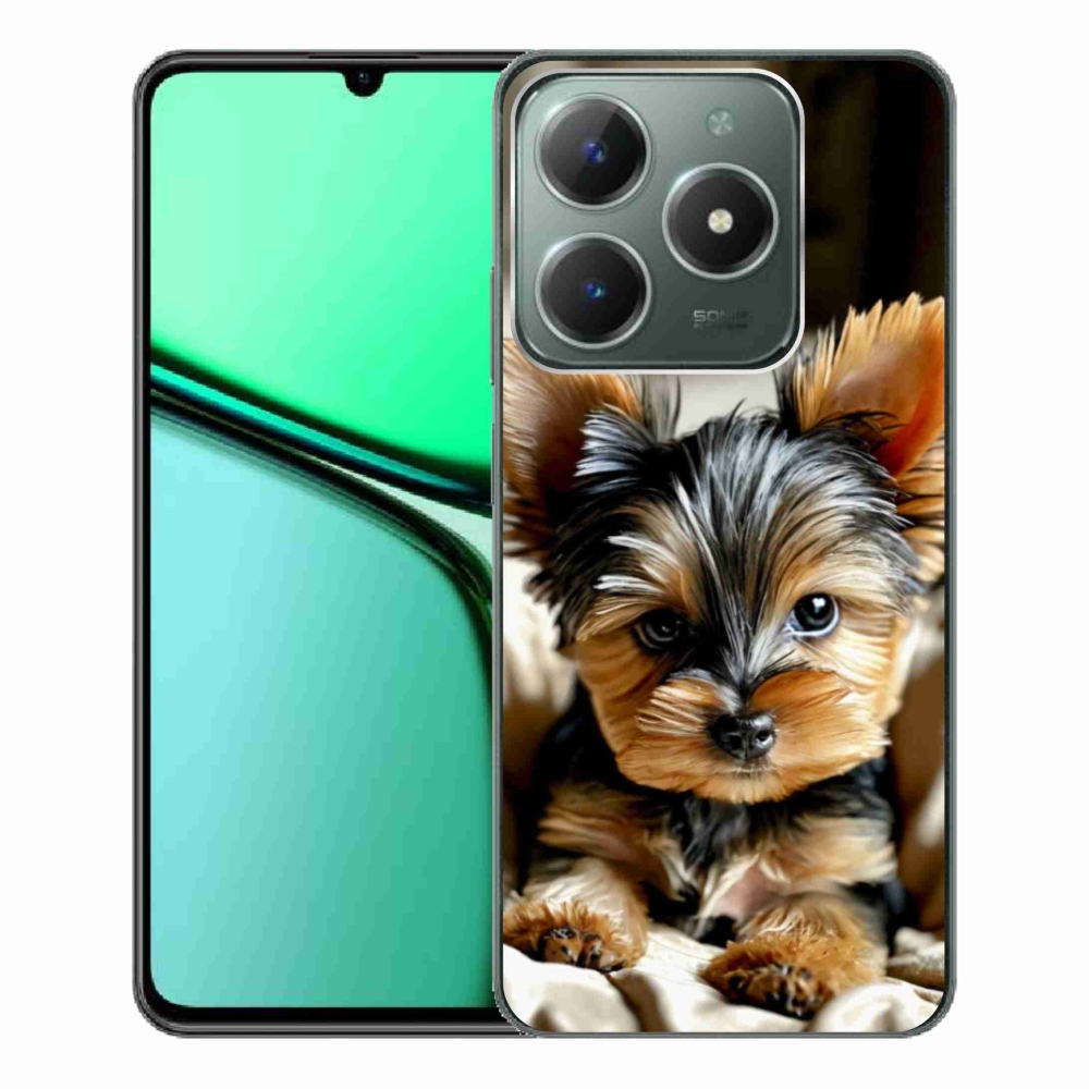 Gelový kryt mmCase na Realme C61 - jorkšír 11