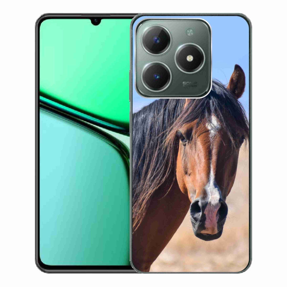 Gelový kryt mmCase na Realme C61 - klidný kůň