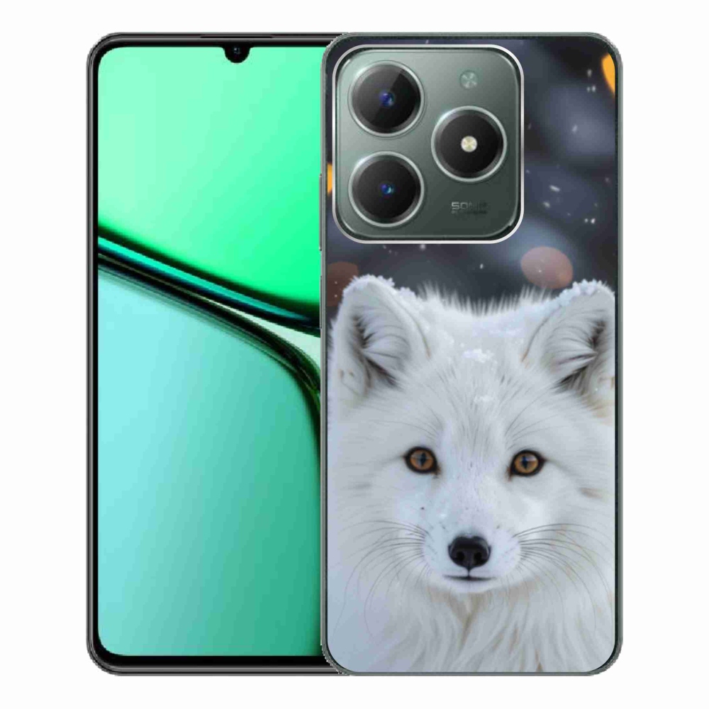 Gelový kryt mmCase na Realme C61 - liška polární