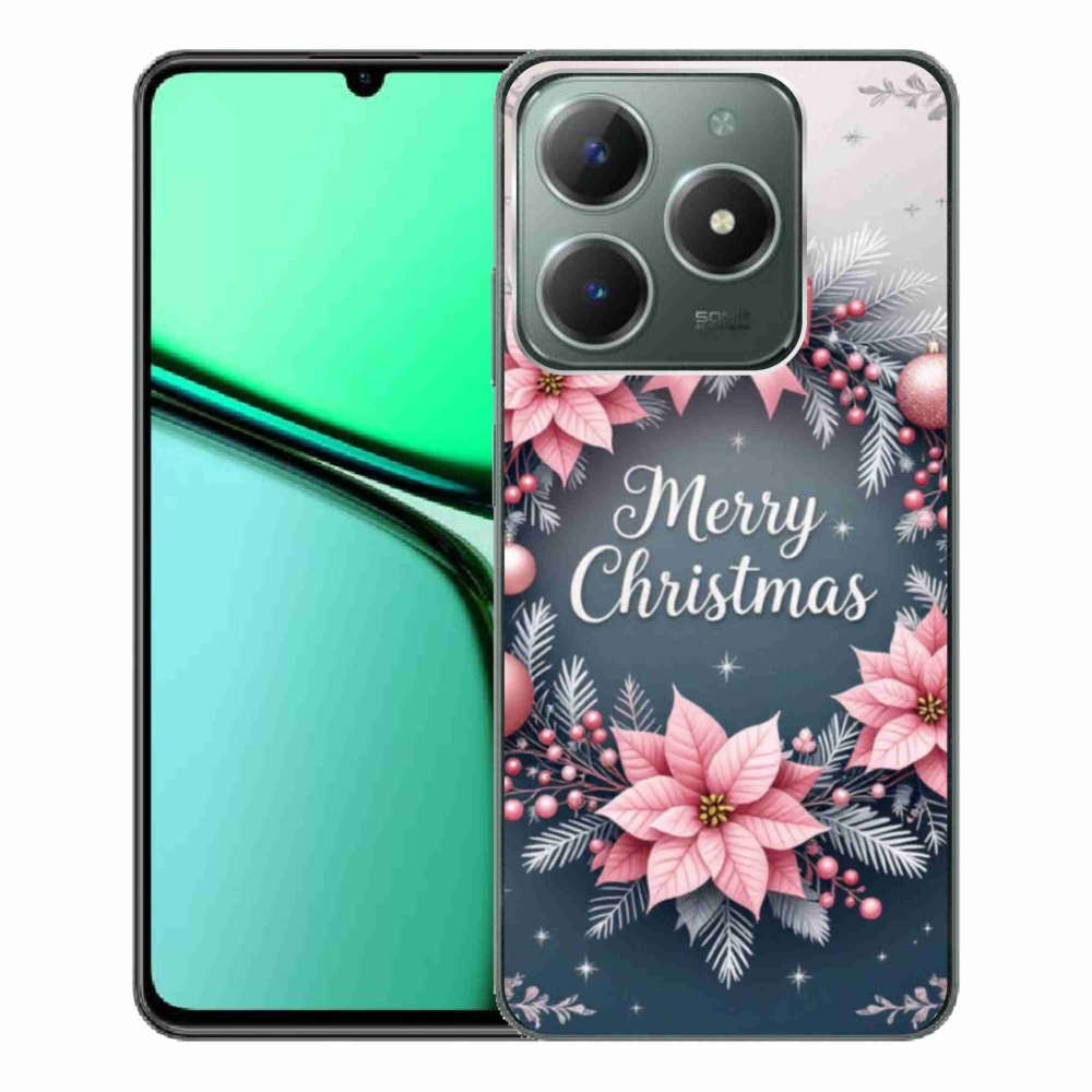 Gelový kryt mmCase na Realme C61 - merry christmas
