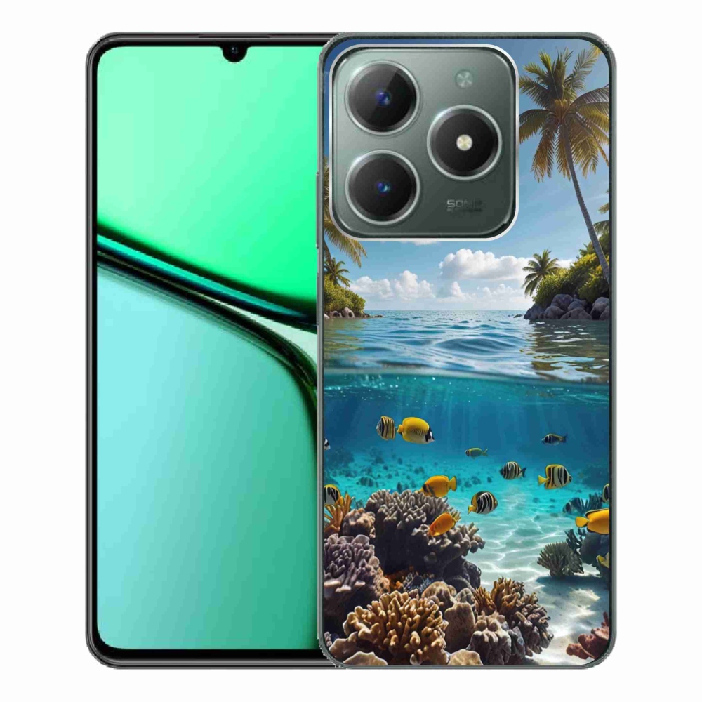 Gelový kryt mmCase na Realme C61 - mořský svět 4