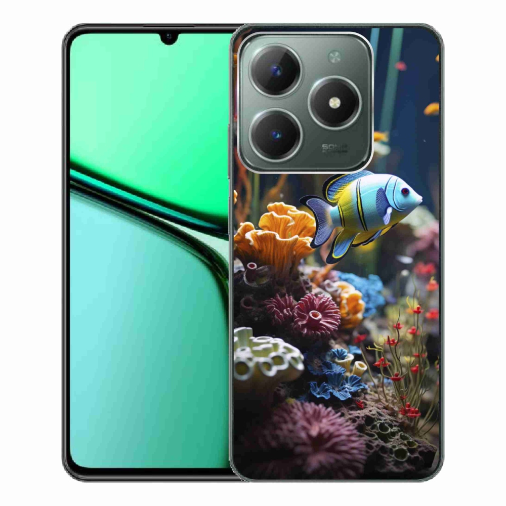 Gelový kryt mmCase na Realme C61 - mořský svět 5