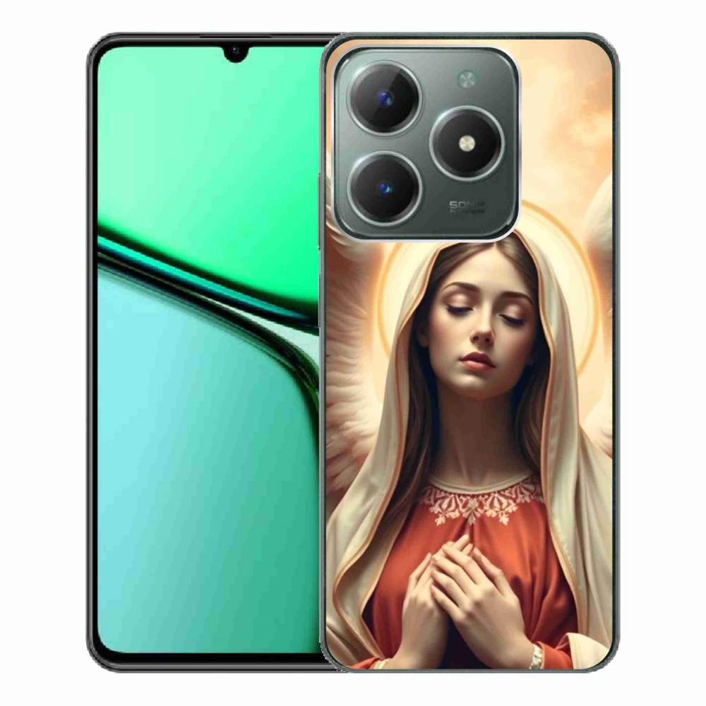 Gelový kryt mmCase na Realme C61 - náboženský motiv