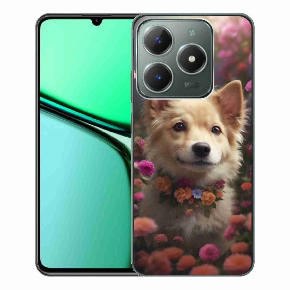 Gelový kryt mmCase na Realme C61 - německý špic