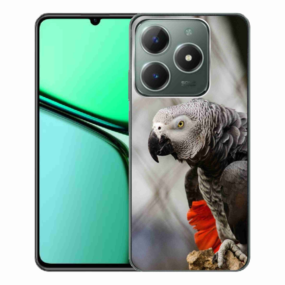 Gelový kryt mmCase na Realme C61 - papoušek žako 3