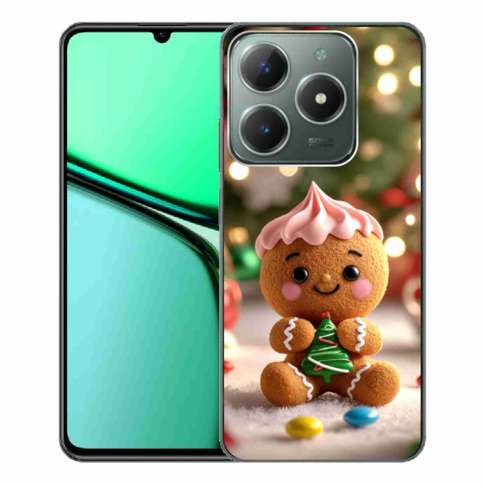 Gelový kryt mmCase na Realme C61 - perníček