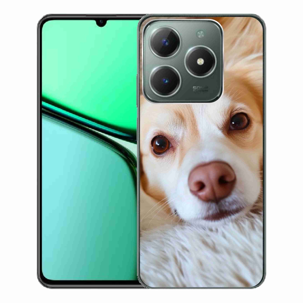 Gelový kryt mmCase na Realme C61 - Roztomilá čivava