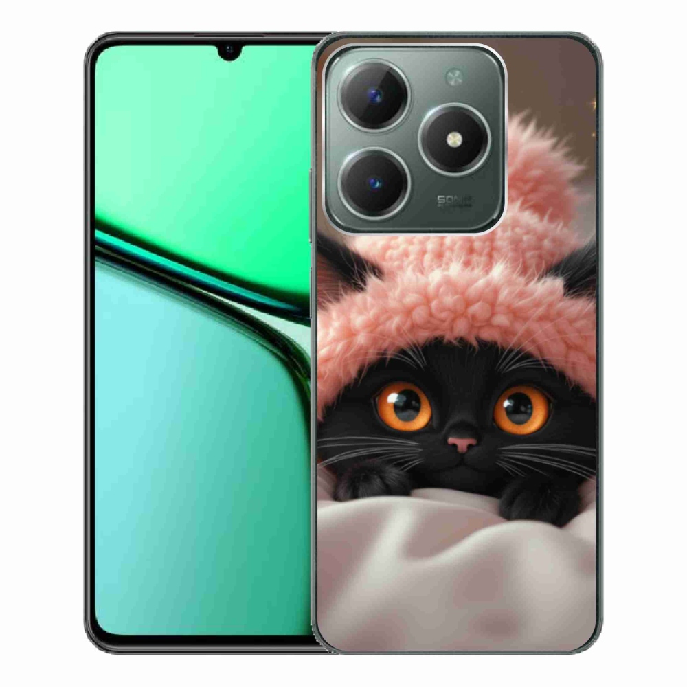 Gelový kryt mmCase na Realme C61 - roztomilé kotě 7
