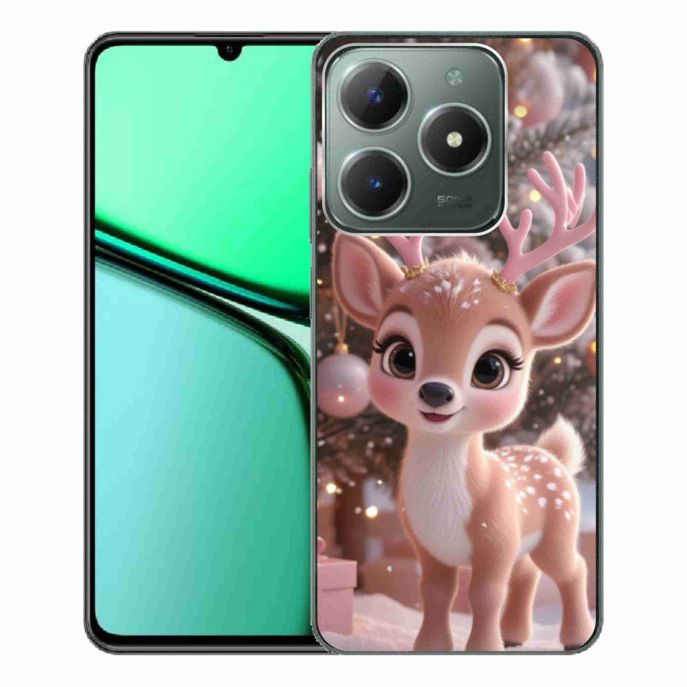 Gelový kryt mmCase na Realme C61 - roztomilý sob