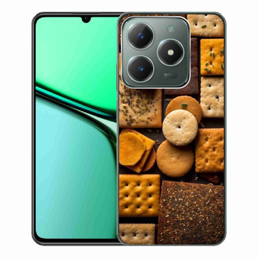 Gelový kryt mmCase na Realme C61 - sušenky