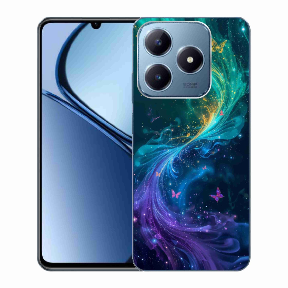 Gelový kryt mmCase na Realme C63 - abstraktní motiv 31