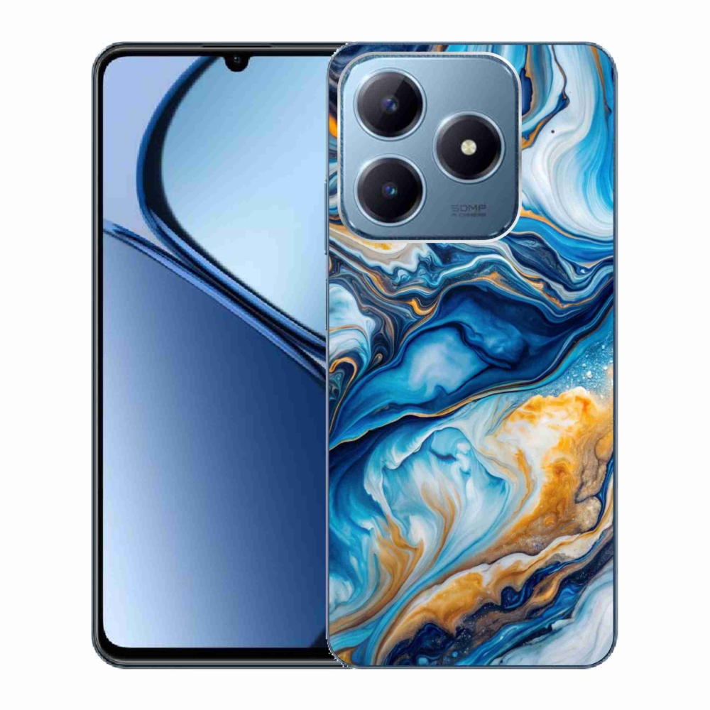 Gelový kryt mmCase na Realme C63 - abstraktní motiv 34