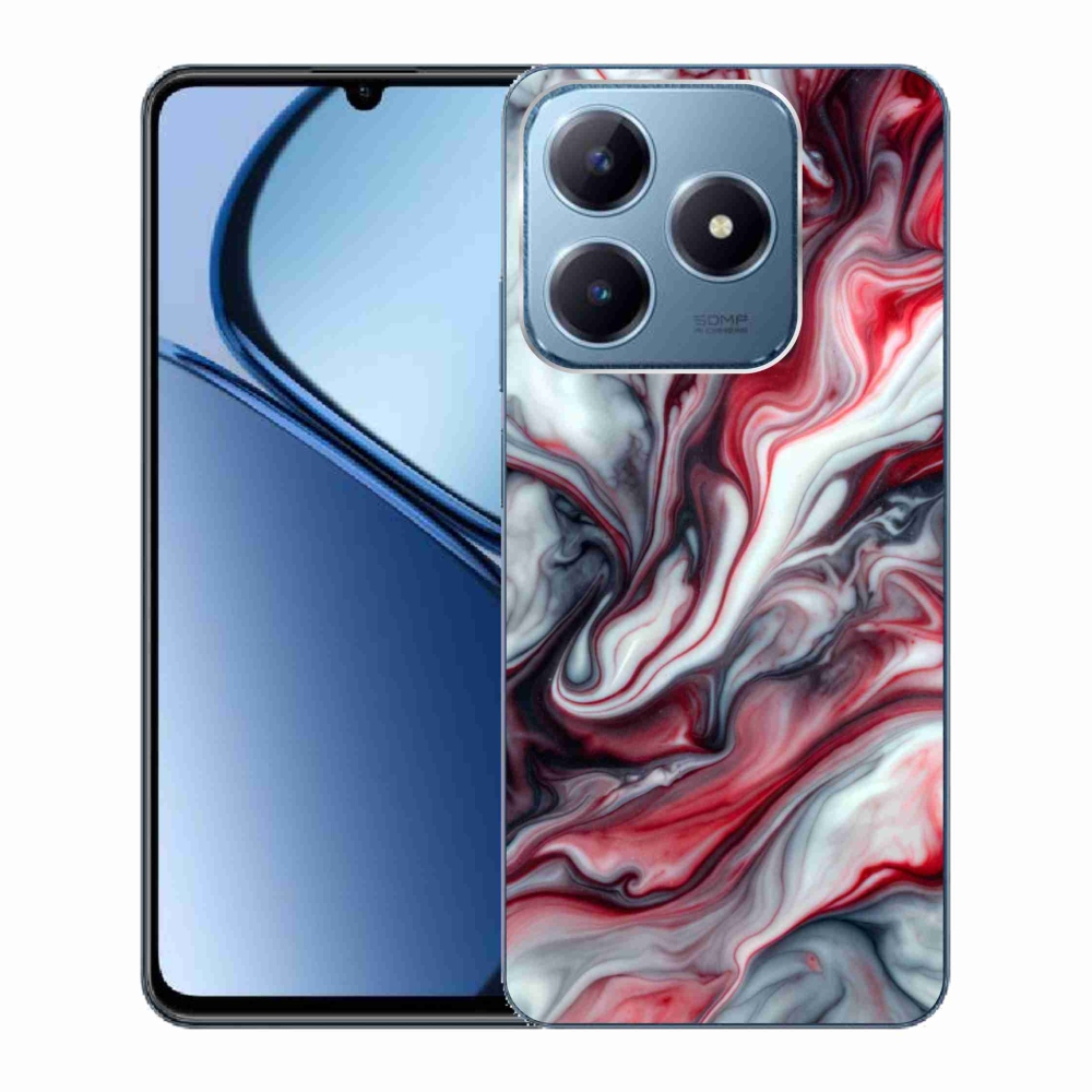 Gelový kryt mmCase na Realme C63 - abstraktní motiv 37