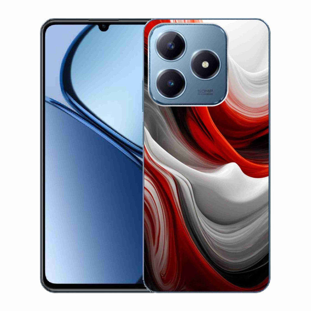 Gelový kryt mmCase na Realme C63 - abstraktní motiv 47