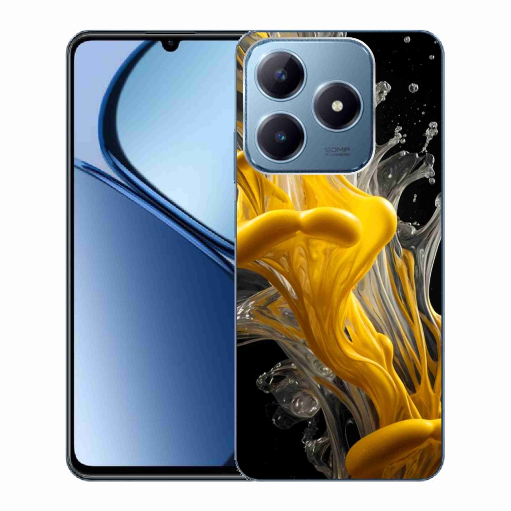 Gelový kryt mmCase na Realme C63 - abstraktní motiv 48