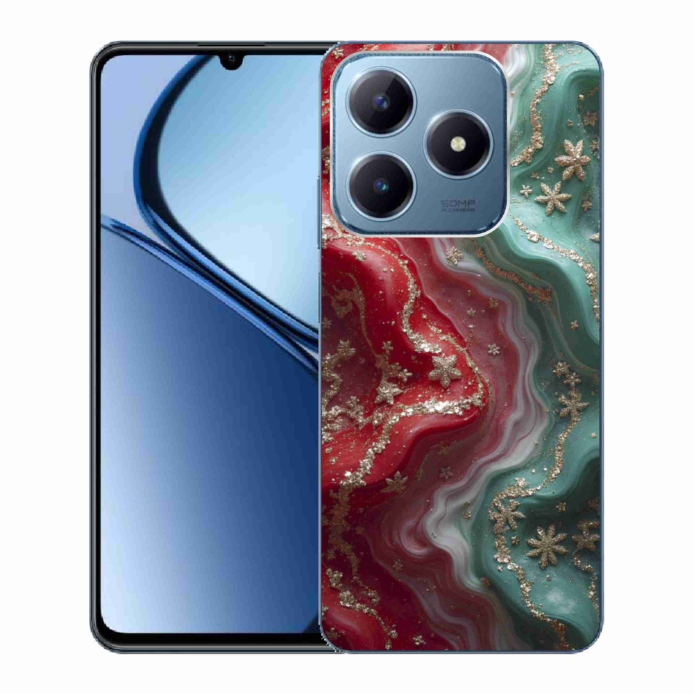 Gelový kryt mmCase na Realme C63 - abstraktní motiv 54