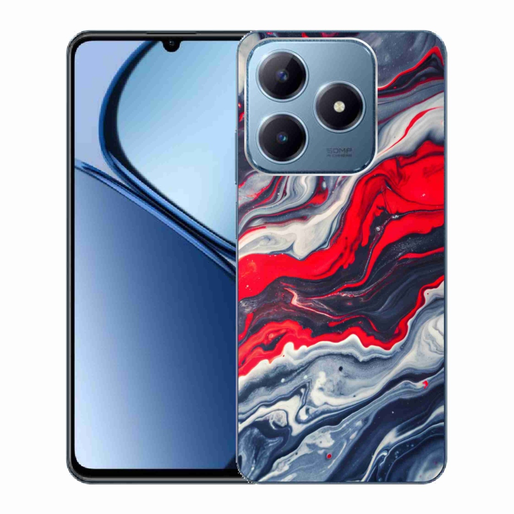 Gelový kryt mmCase na Realme C63 - abstraktní motiv 59