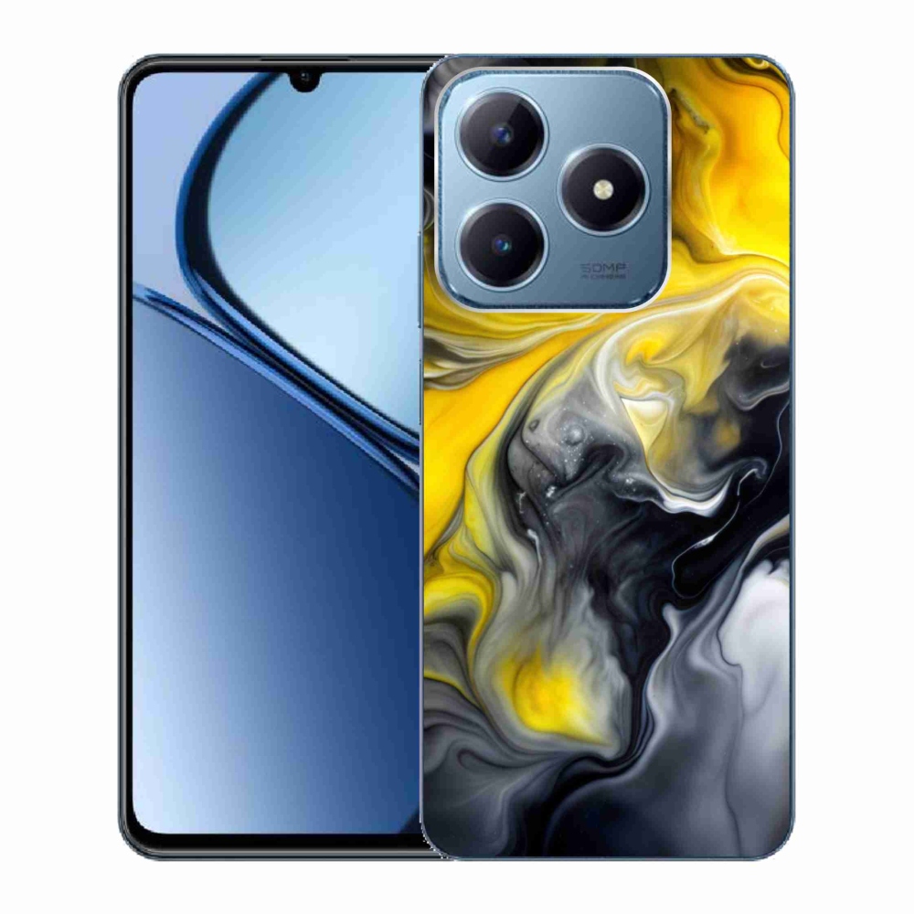 Gelový kryt mmCase na Realme C63 - abstraktní motiv 60