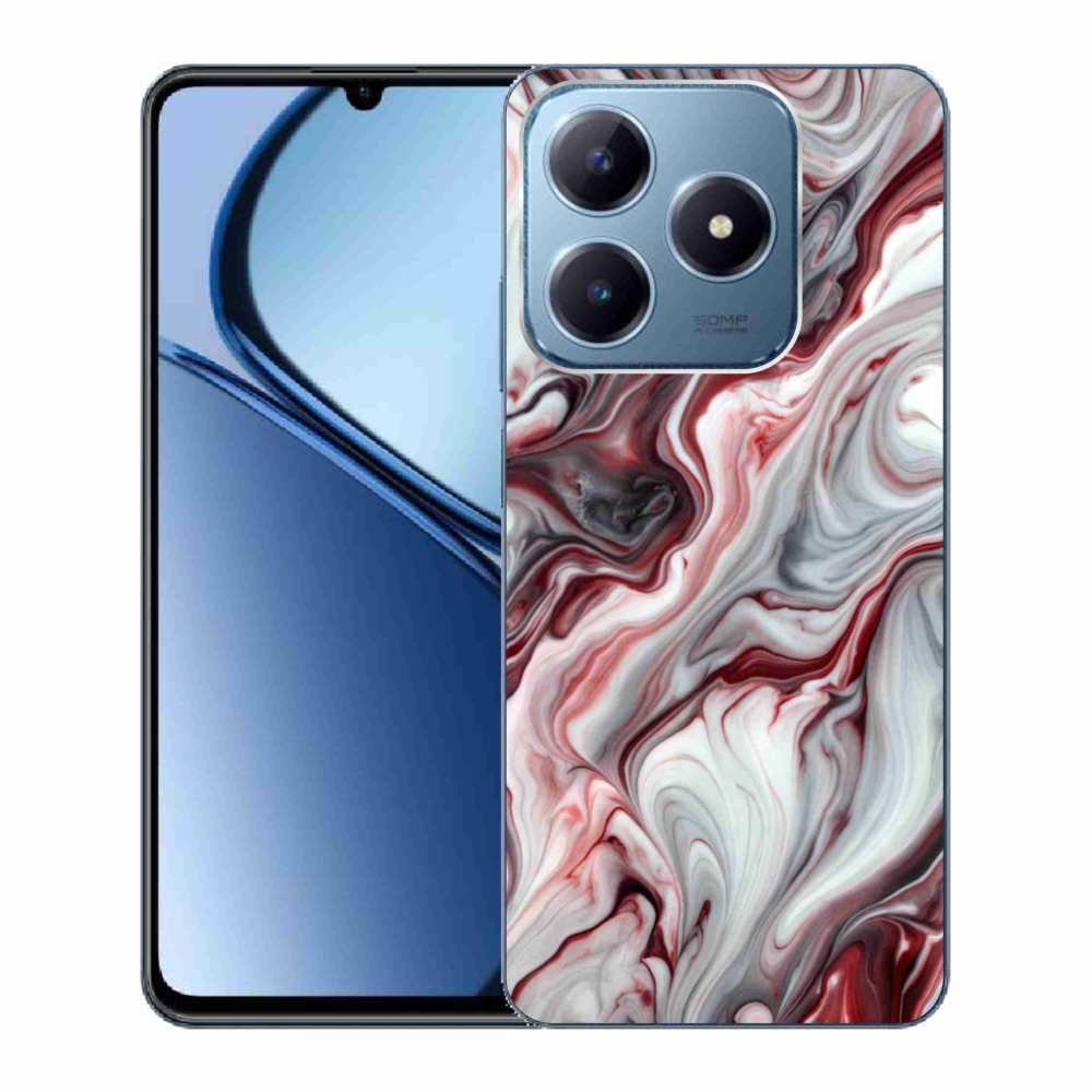 Gelový kryt mmCase na Realme C63 - abstraktní motiv 64