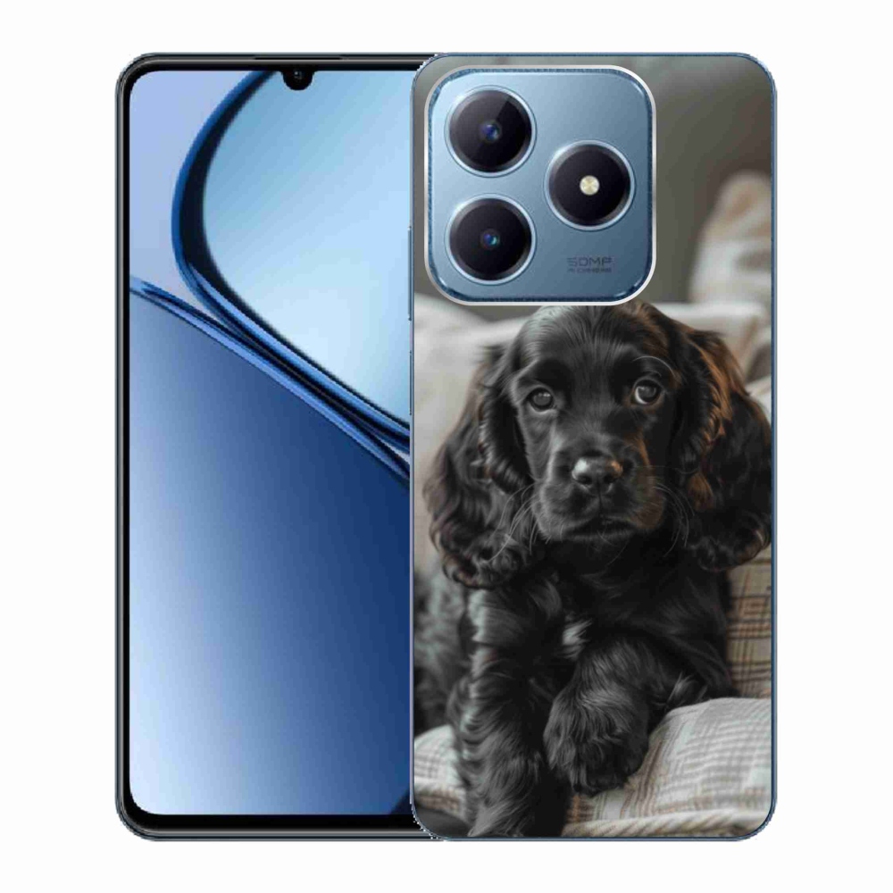 Gelový kryt mmCase na Realme C63 - anglický kokršpaněl