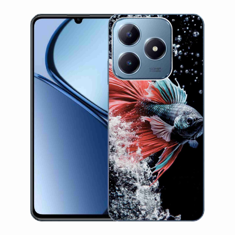 Gelový kryt mmCase na Realme C63 - bojovnice pestrá