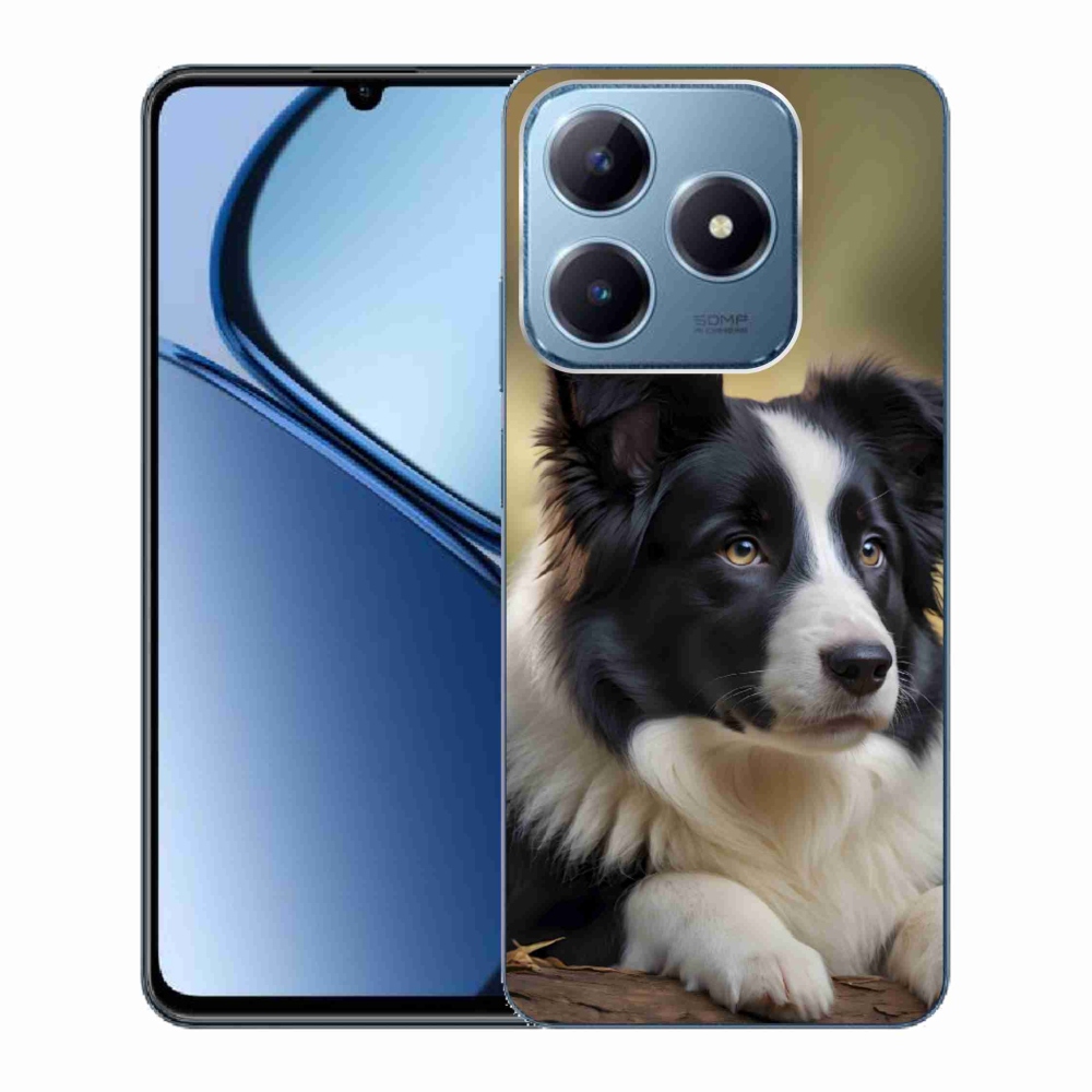 Gelový kryt mmCase na Realme C63 - border kolie 2