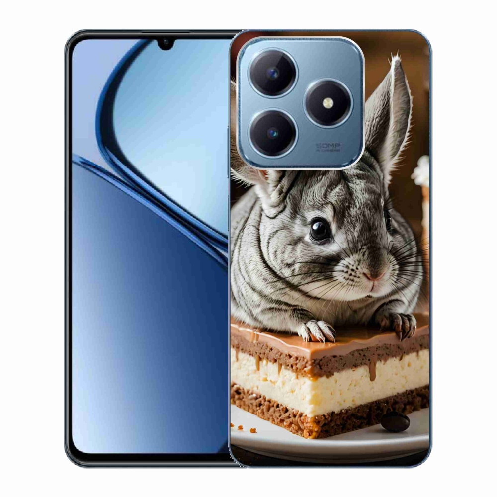 Gelový kryt mmCase na Realme C63 - činčila
